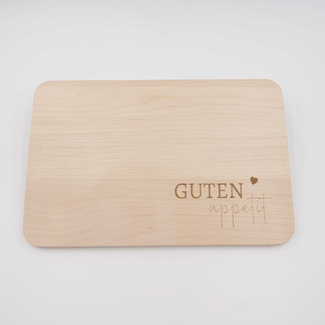 Frühstücks- und Vesperbrettchen mit Lasergravur
